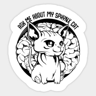 Sphynx Cat Sticker